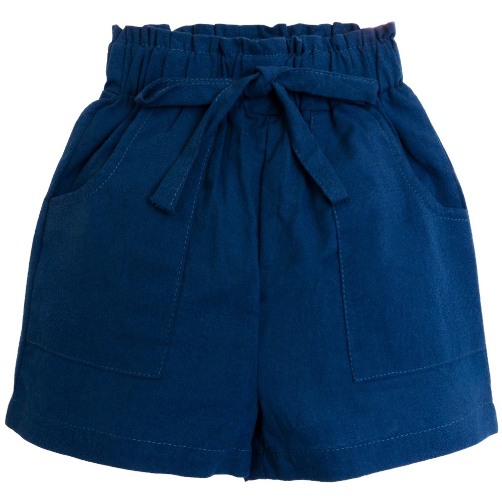 Toddler Girls’ Navy Pull On Shorts